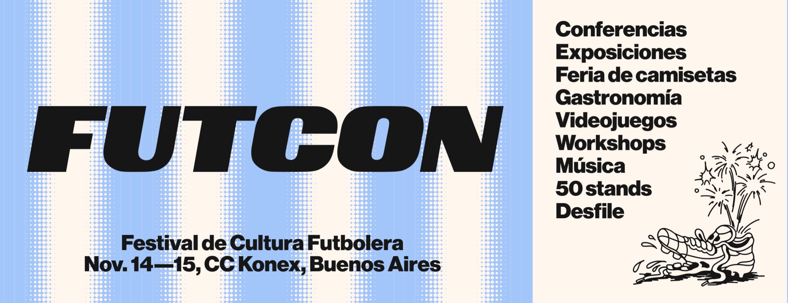 Imagen de Futcon - Festival de Cultura Futbolera