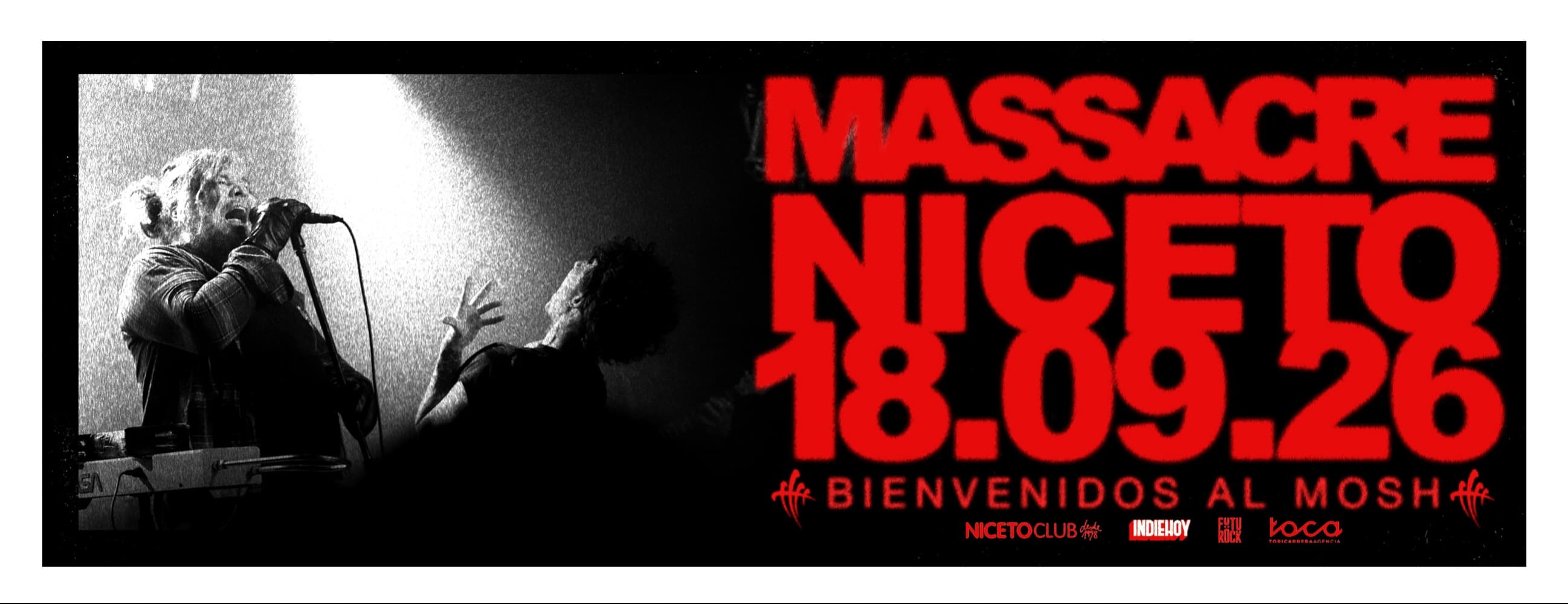 Imagen de Massacre en Niceto Club