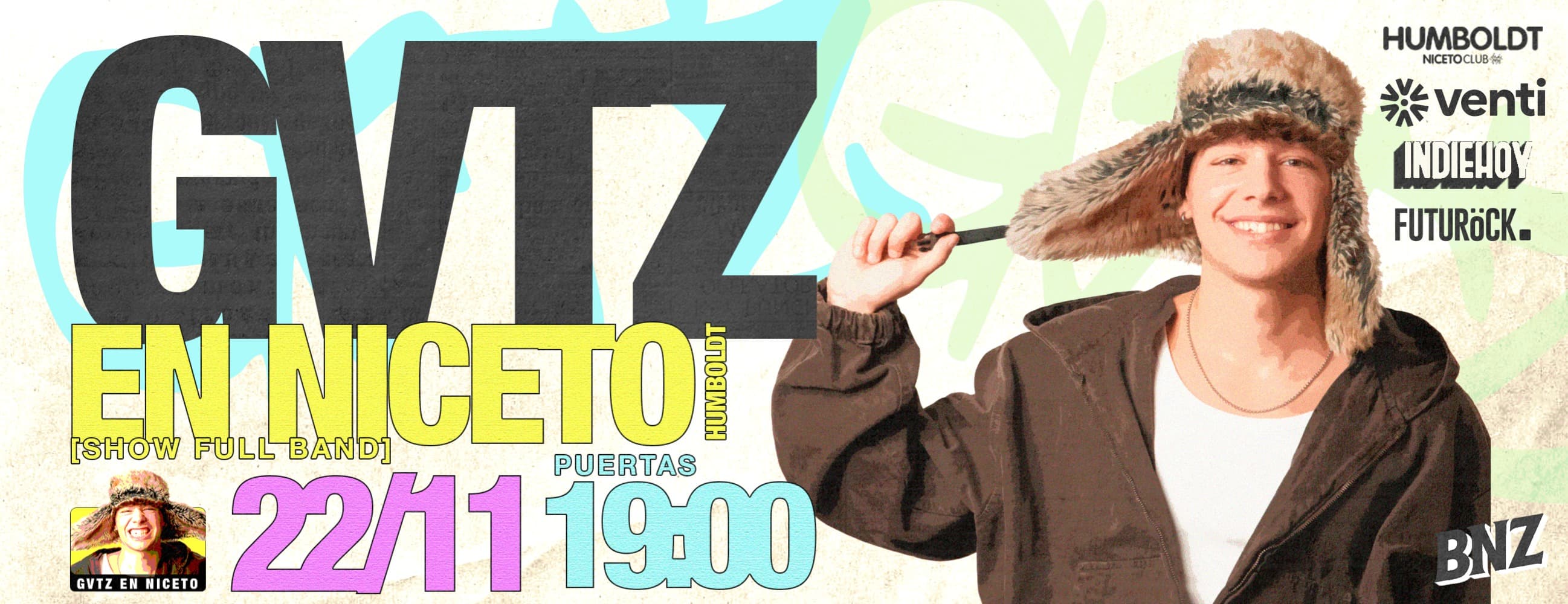 Imagen de Gvtz en en Humboldt | Niceto Club (+16 años)