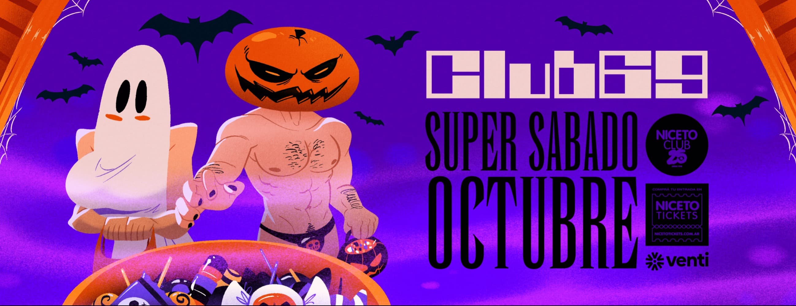 Imagen de Club 69 | 10 OCT en Niceto Club (+18 años)