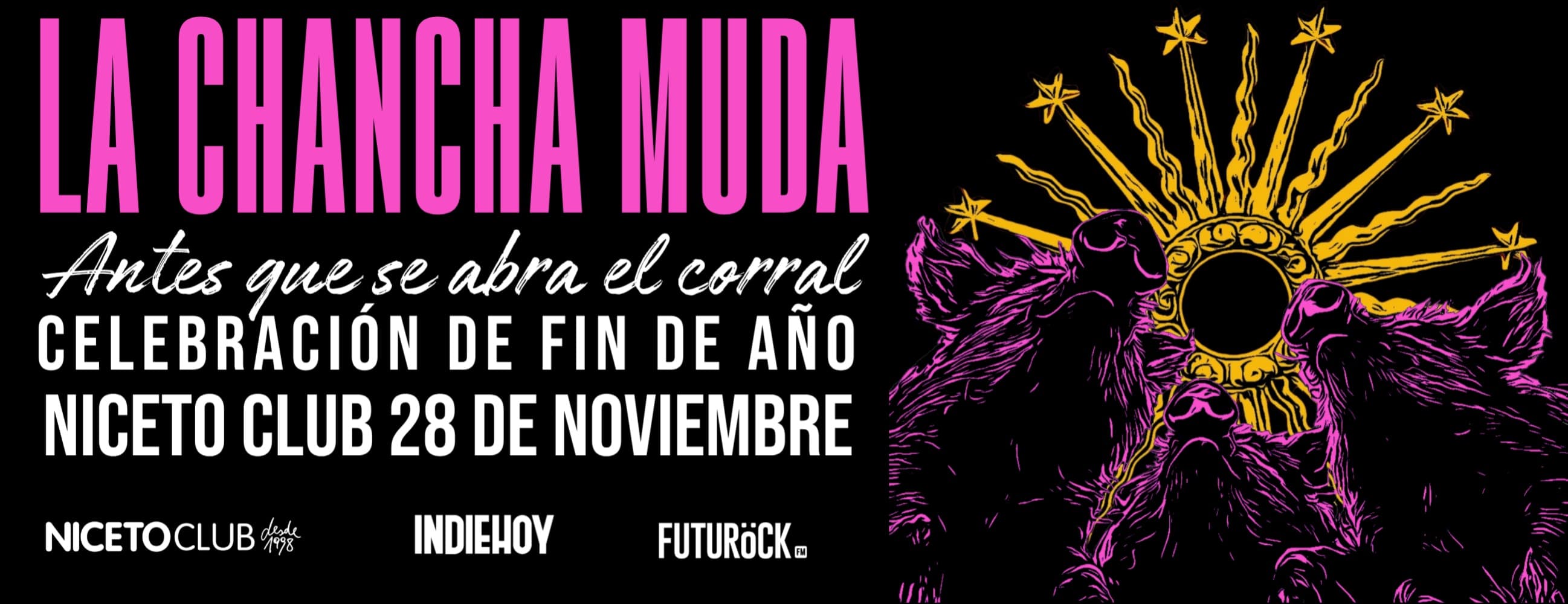 Imagen de La Chancha Muda - Antes que se abra el corral en Niceto Club (+18 años)