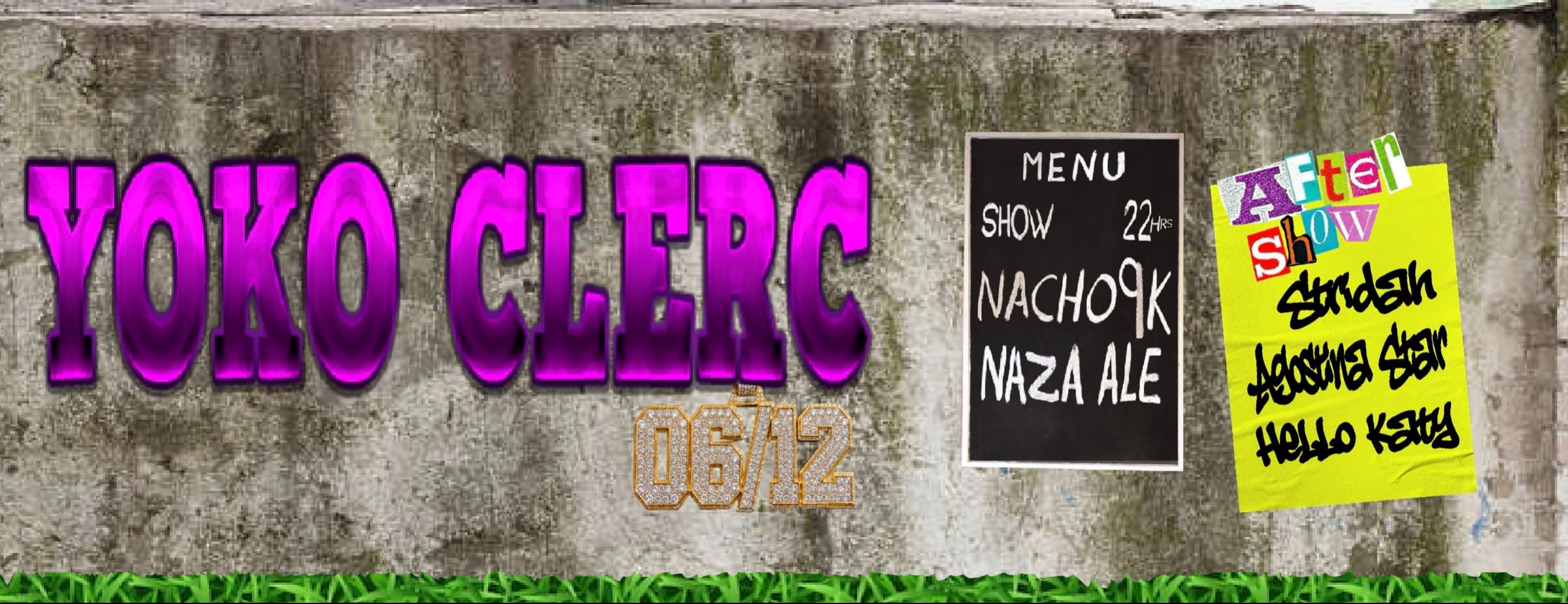 Imagen de YOKO CLERC en Humboldt | Niceto Club (+18 años)