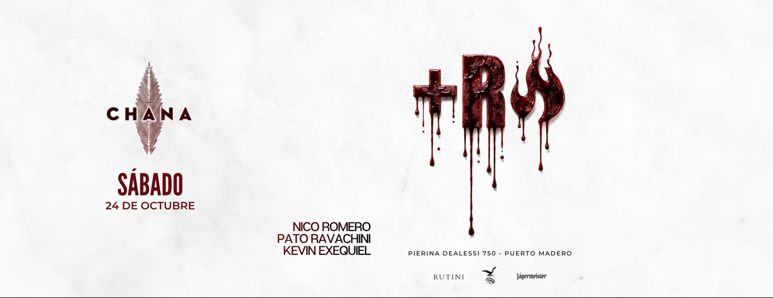 Imagen de 🩸 Halloween +R | Chana Club Sábado 31 de Octubre 🩸