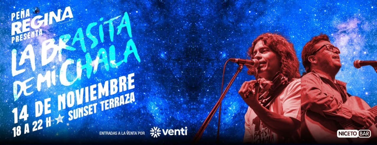 Imagen de Peña Regina: La brasita de mi Chala - SUNSET TERRAZA