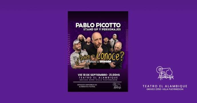 Imagen de PABLO PICOTTO - ¿Quien te Conoce?