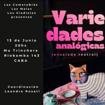 Imagen de Variedades analógicas (ensalada teatral)