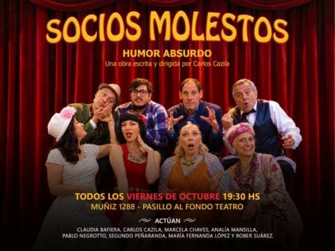 Imagen de Socios molestos