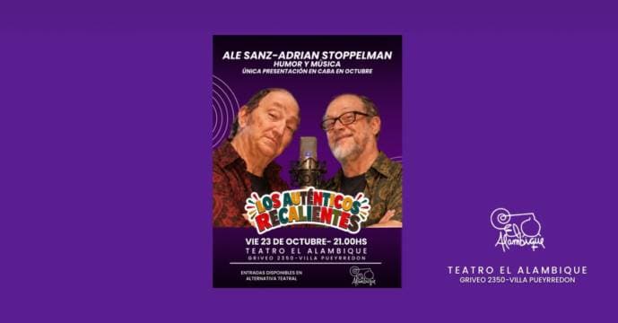 Imagen de LOS AUTÉNTICOS RECALIENTES - Alejandro Sanz y Adrián Stoppelman
