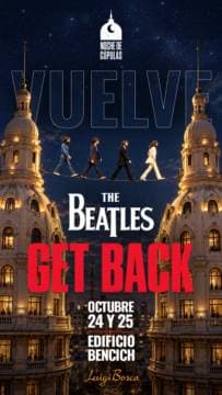 Imagen de Noche de Cúpulas presenta Get Back!
