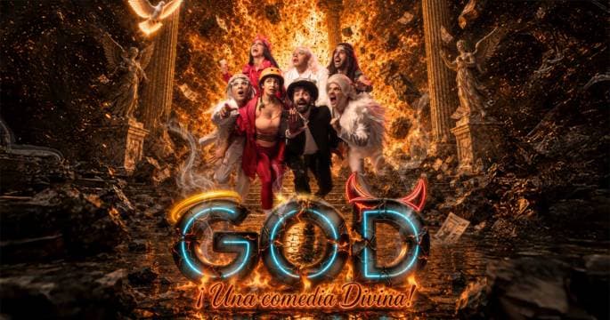 Imagen de God, una comedia divina