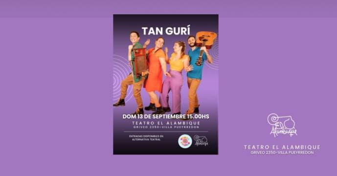 Imagen de Tan Gurí presenta su primer disco: ¡Que empiece!