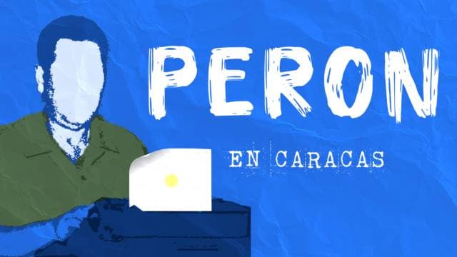 Imagen de Perón en Caracas