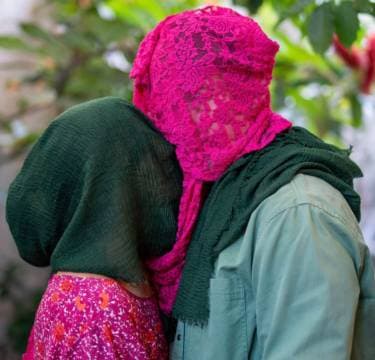 Imagen de Santa Rita, el olor a ruda delata el embrujo