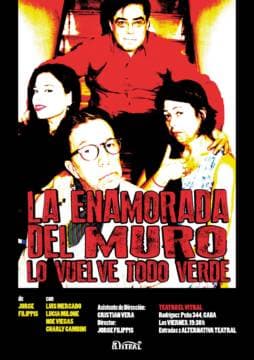 Imagen de La enamorada del muro (lo vuelve todo verde)