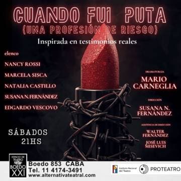 Imagen de CUANDO FUI PUTA (Una profesión de riesgo)