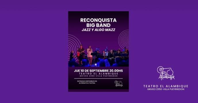 Imagen de Jazz y algo mazz - La Reconquista Big Band