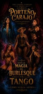 Imagen de PORTEÑO CARAJO! TANGO Y BURLESQUE