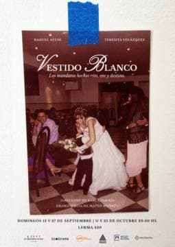 Imagen de Vestido Blanco. Los mandatos hechos rito, eco y destino