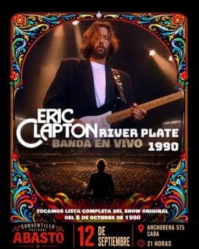 Imagen de Eric Clapton - River Plate 1990