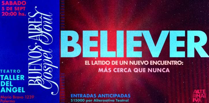 Imagen de Buenos Aires Gospel Soul presenta BELIEVER