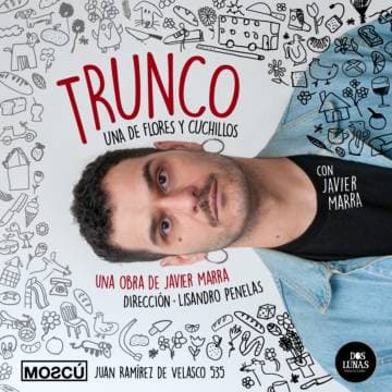 Imagen de Trunco, una de flores y cuchillos