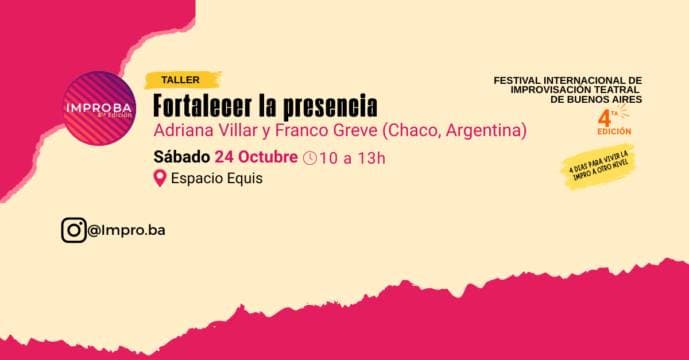 Imagen de Taller: fortalecer la presencia