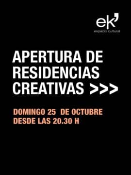 Imagen de Residencias creativas EK -apertura de procesos 2026