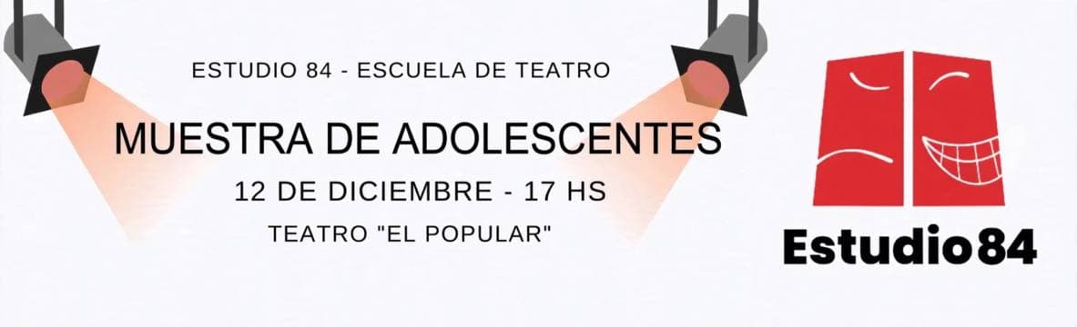 Imagen de Muestra 12 de Diciembre 17 hs. Prof. Silvana Amaro Estudio84teatro