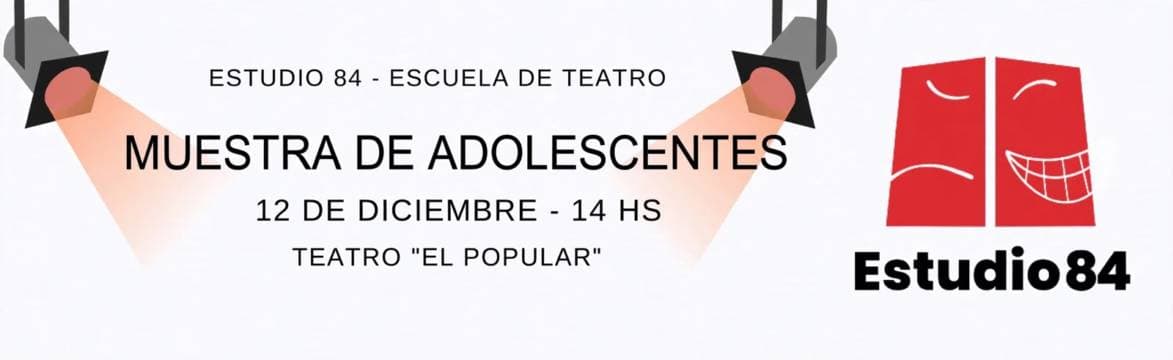 Imagen de Muestra 12 de Diciembre 14 hs. Prof. Silvana Amaro Estudio84teatro