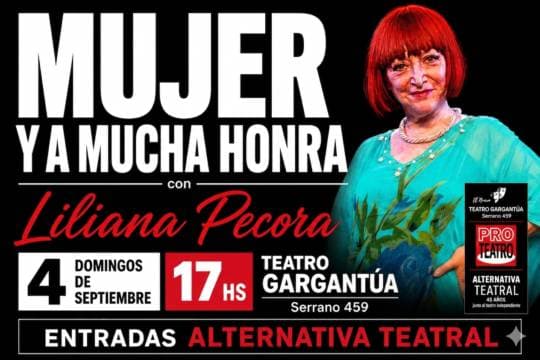 Imagen de Mujer y a mucha honra