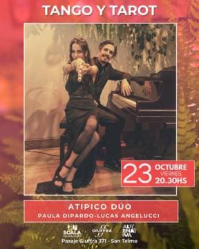 Imagen de Tango y tarot - Atípico dúo