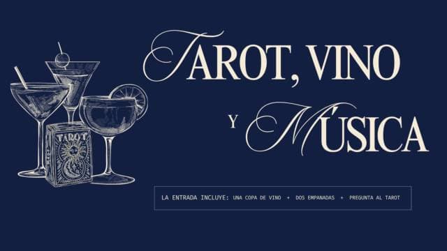Imagen de Tarot, vino y música