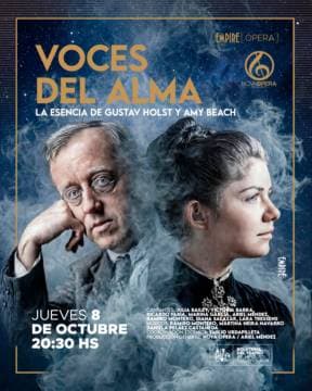 Imagen de VOCES DEL ALMA: la esencia de Gustav Holst y Amy Beach