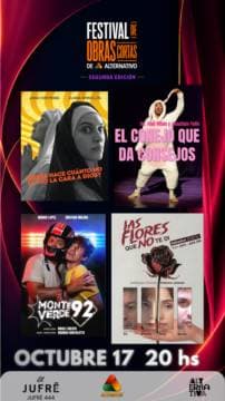 Imagen de Festival de obras cortas - Sábado 17-10
