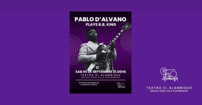 Imagen de Pablo D'Alvano Plays B.B King