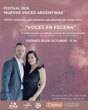 Imagen de VOCES EN ESCENA: Transformando la audición a través de la interpretación