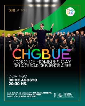 Imagen de Concierto Coro de Hombres Gay de Buenos Aires