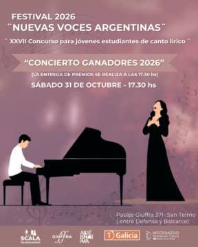Imagen de Concierto ganadores 2026