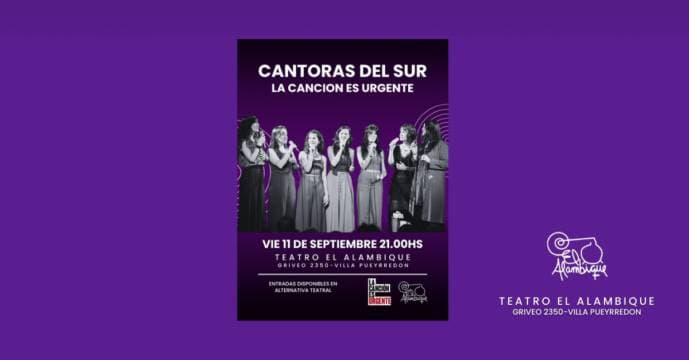 Imagen de La cancion es urgente - Cantoras del Sur