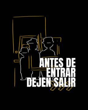 Imagen de Antes de entrar, dejen salir