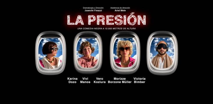 Imagen de La presión, una comedia negra a 10.000 metros de altura