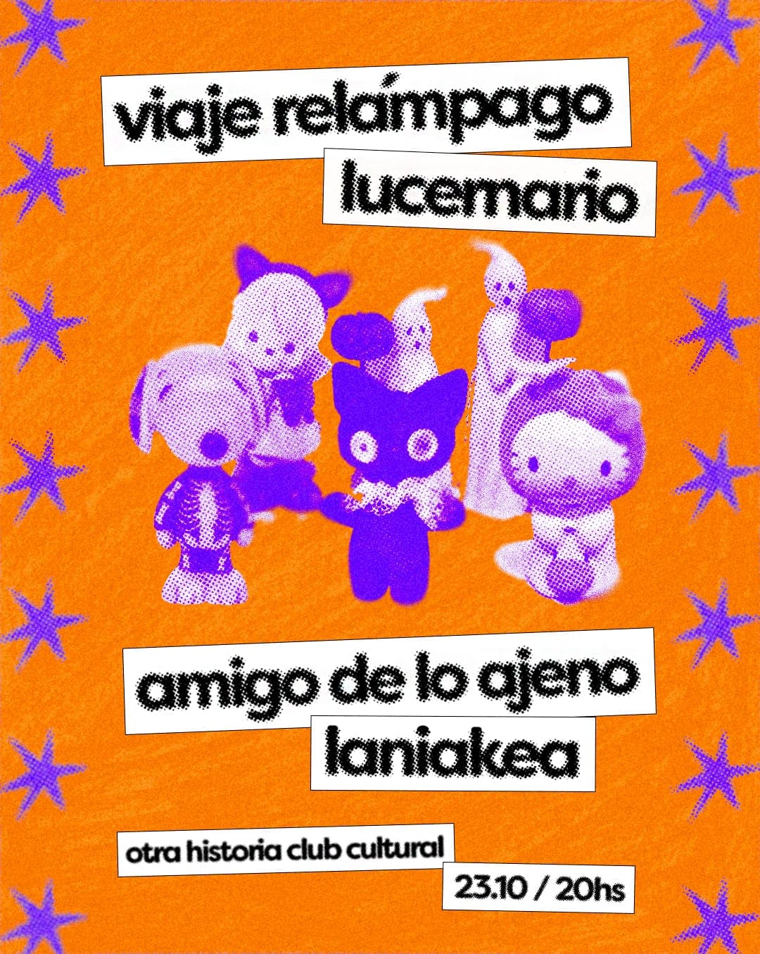 Imagen de Laniakea, Lucernario, Amigo de lo Ajeno y Viaje Relámpago