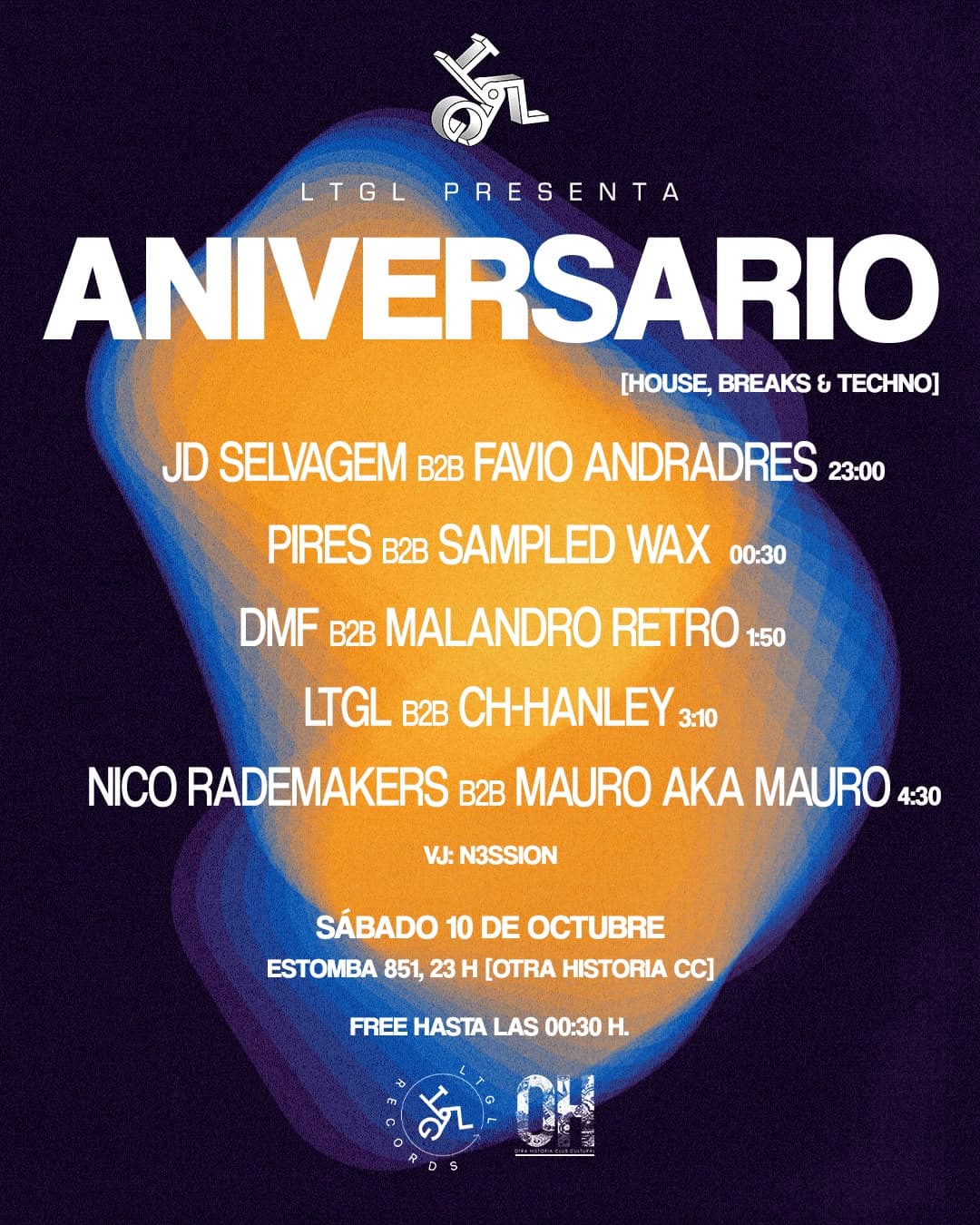 Imagen de LTGL Records “Aniversario” [House Breaks & Techno]