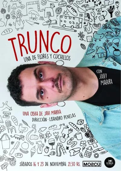 Imagen de TRUNCO una de flores y cuchillos