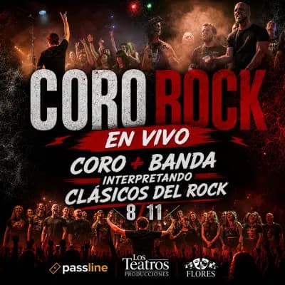 Imagen de CORO ROCK festeja sus 10 años - 8 noviembre 2026