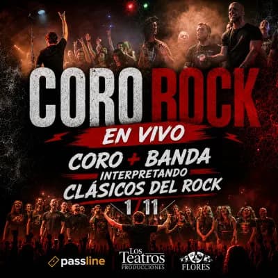 Imagen de CORO ROCK festeja sus 10 años - 1 noviembre 2026