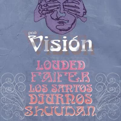 Imagen de Ciclo Visión // Louded + Faifer + los Santos Diurnos + Shuudan //