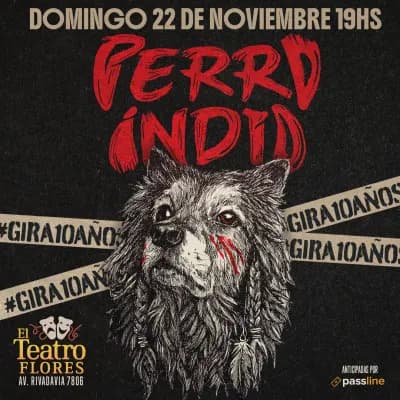 Imagen de Perro Indio festeja 10 años en Flores