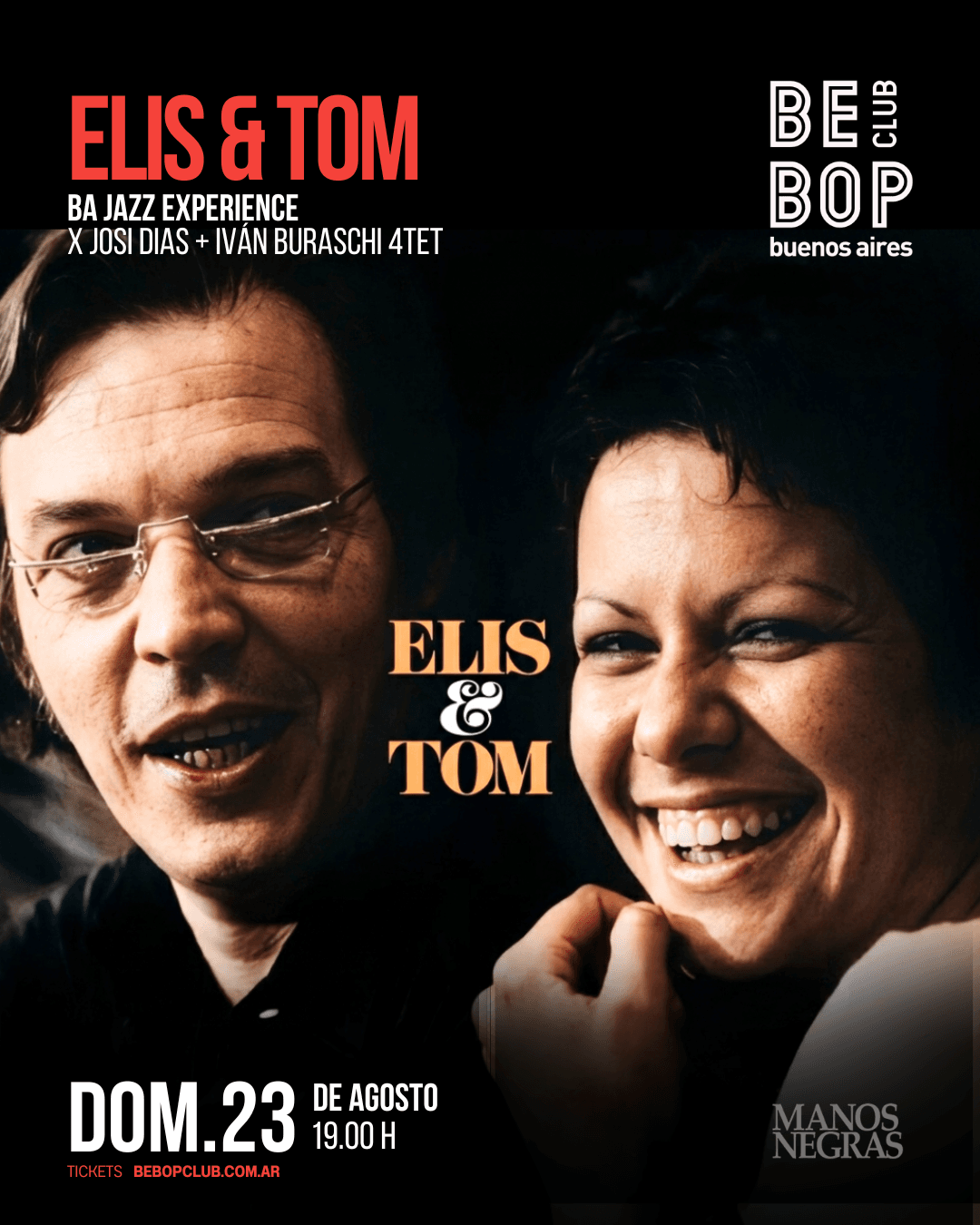 Imagen de Elis & Tom · BA Jazz Experience x Josi Dias + Iván Buraschi