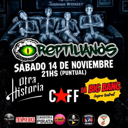 Imagen de REPTILIANOS junto a OTRA HISTORIA - CAFF
